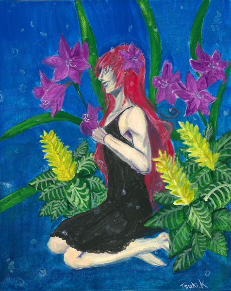 男らしさの幻想」(The illusion of masculinity) #アクリル画