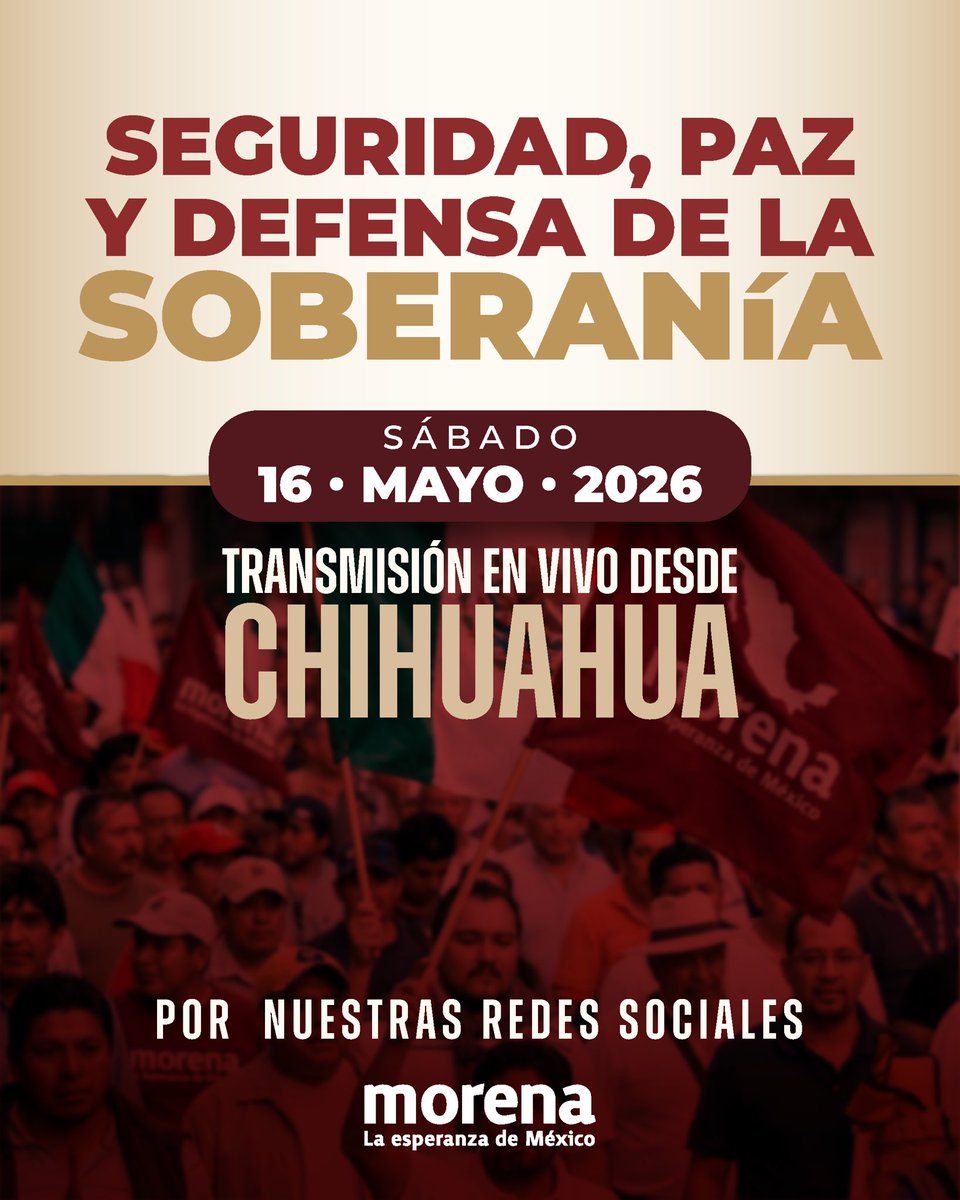 Morena tweet media