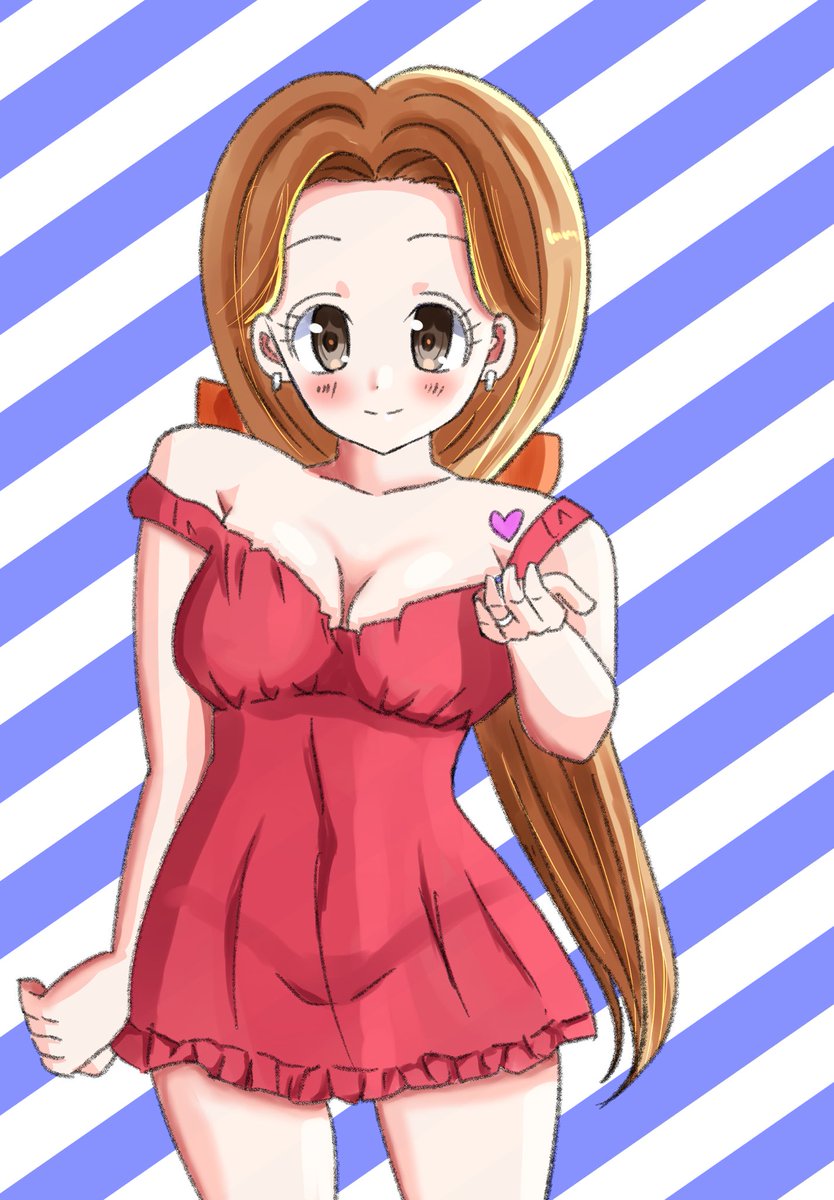 Akatuki0831's tweet photo. ネグリジェのネネさん！
トルネコにんまりやで〜
#イラスト練習中 https://t.co/E69hhm07s0