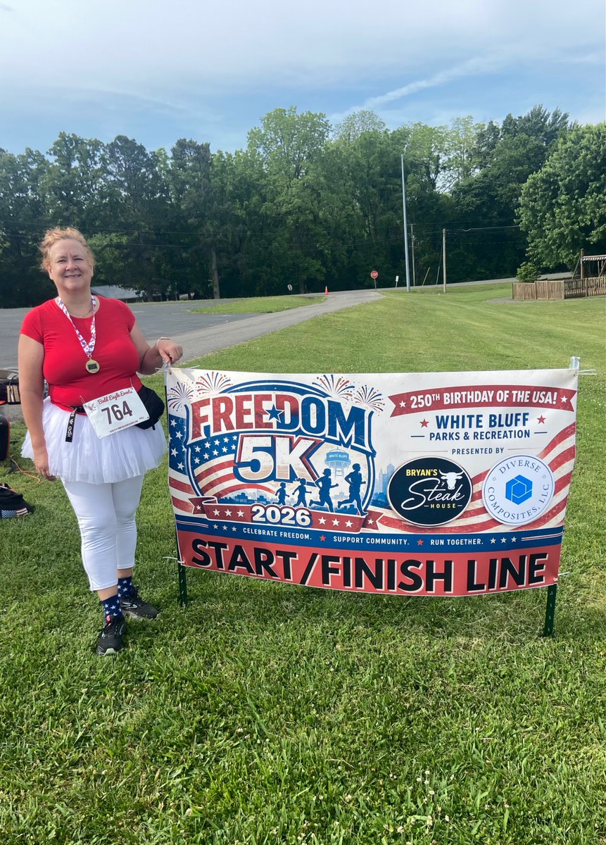 FlowersClass2nd's tweet photo. I just completed my first 5k.
Yes, I did walk and did not come in last. https://t.co/RqAAQU6JMR
