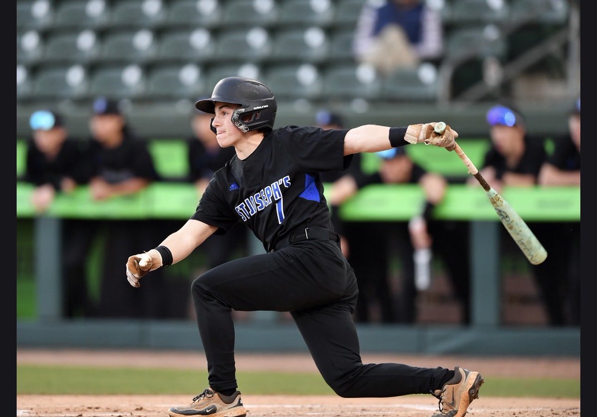 SJKnightsBball's tweet photo. Congrats to junior RHP/SS Quinn Walsh on making All-Region! Quinn also earned 3A All-State honors. https://t.co/YXbw6tjorQ