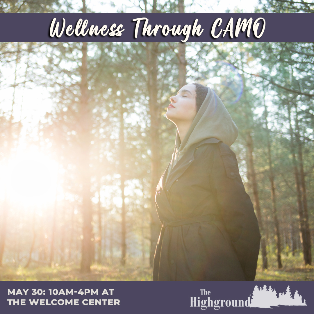 TheHighgroundWI's tweet photo. Take a Deep Breath...
and join us for "Wellness Through CAMO" 🧘 The world is loud—take some time to tune in. Whether it’s mindfulness, peer support, or just a friendly face, we are here to help keep your mind happy and healthy.

#VetsAndCommunity #EmpowerYourHealth https://t.co/RqRb3cxjdg