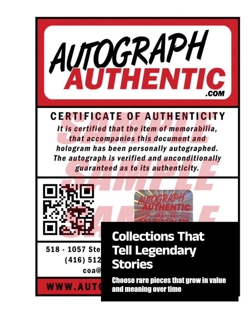 Autograph Authentic tweet media