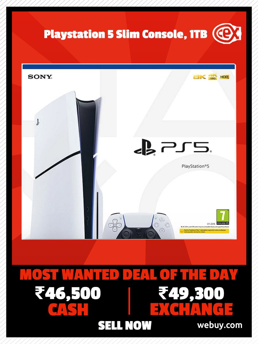 CeX India tweet media