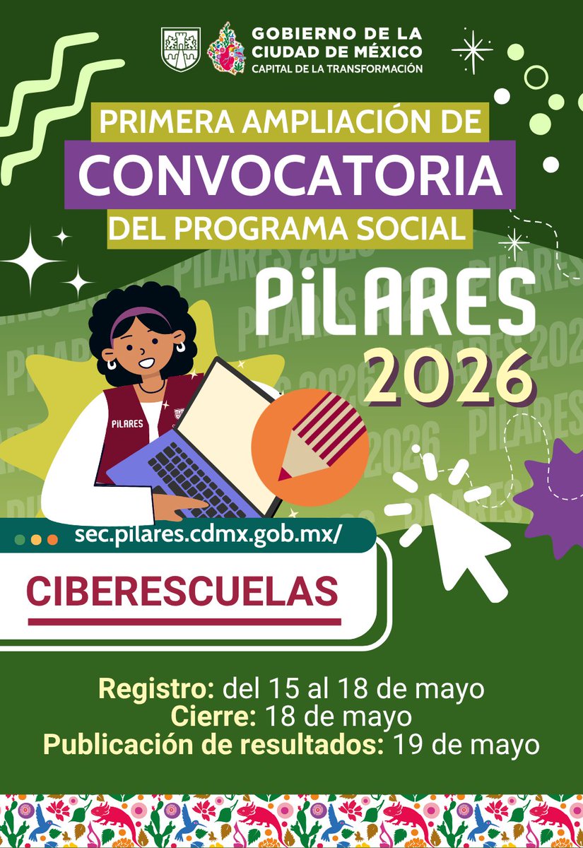 PILARES CDMX tweet media