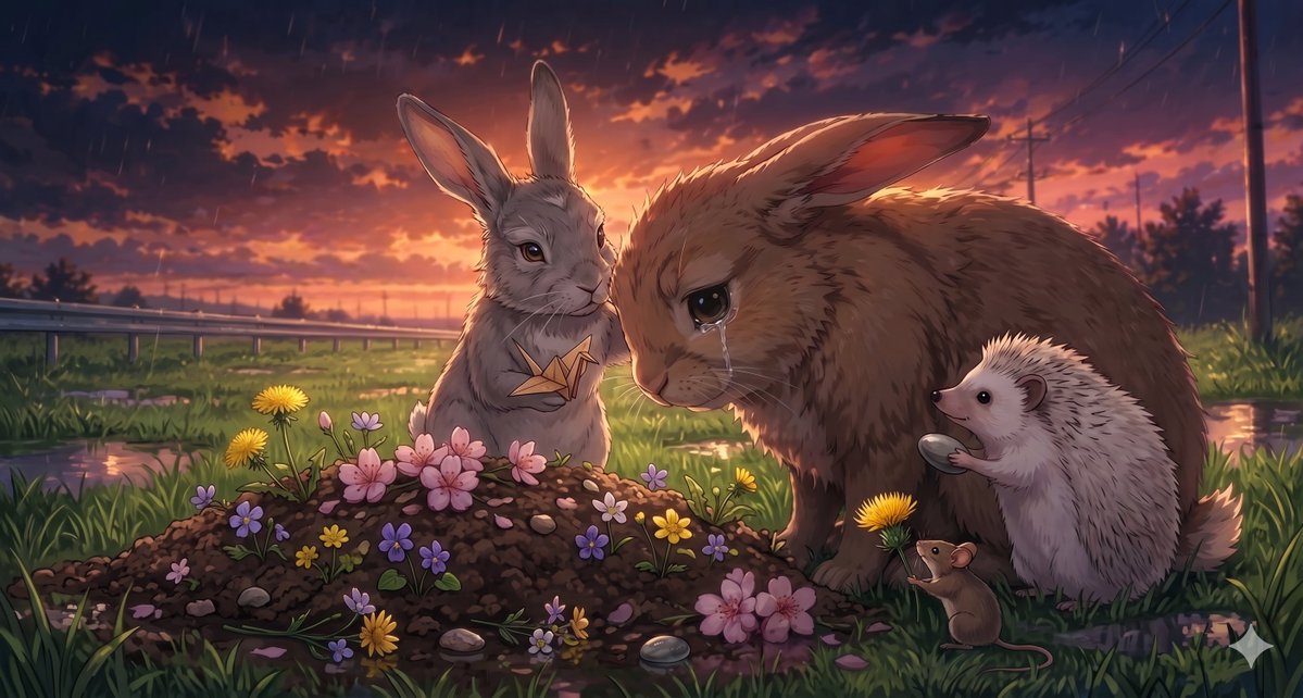 Grieving Rabbit tweet media