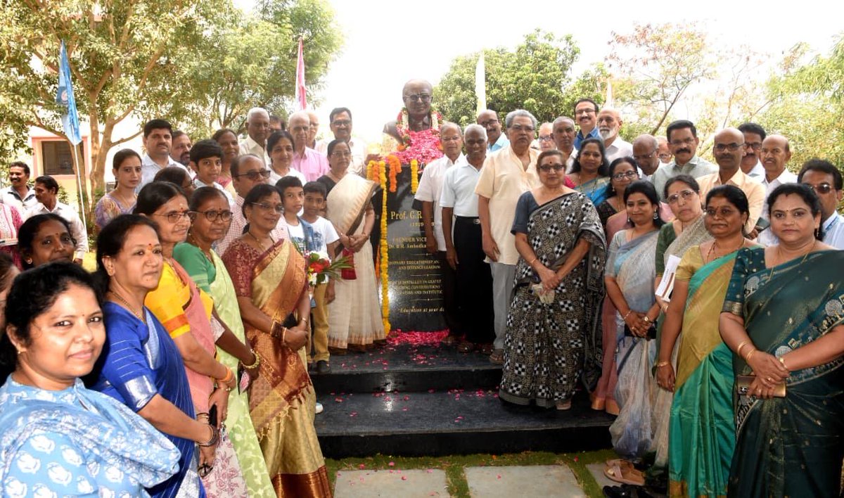 Dr. B. R. Ambedkar Open University tweet media