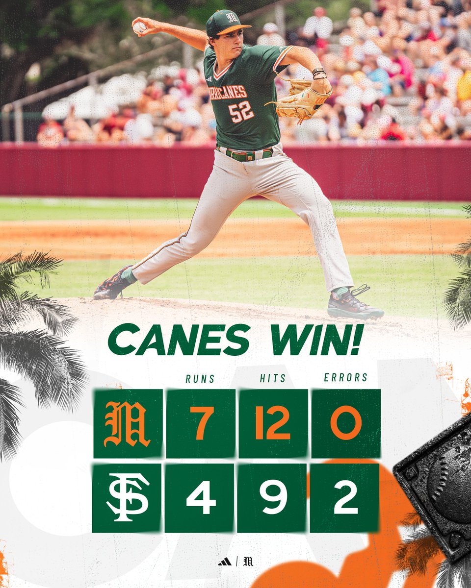 Miami Hurricanes Baseball tweet media