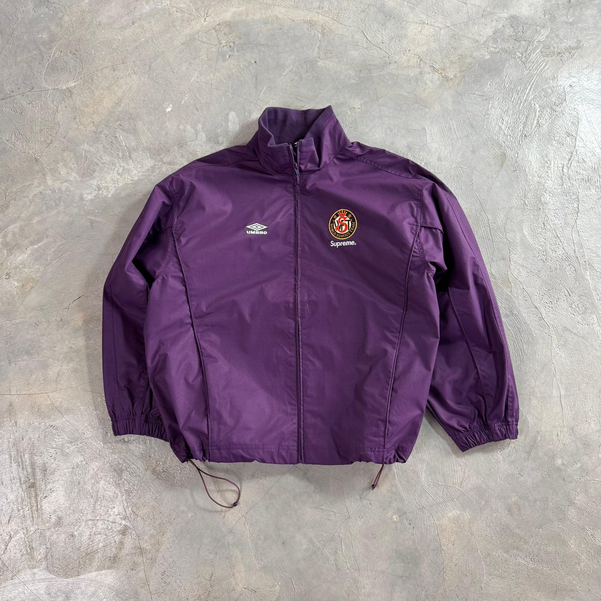 Supreme Umbro Cotton Ripstop Track Jacket (SS26) Plum - SS26