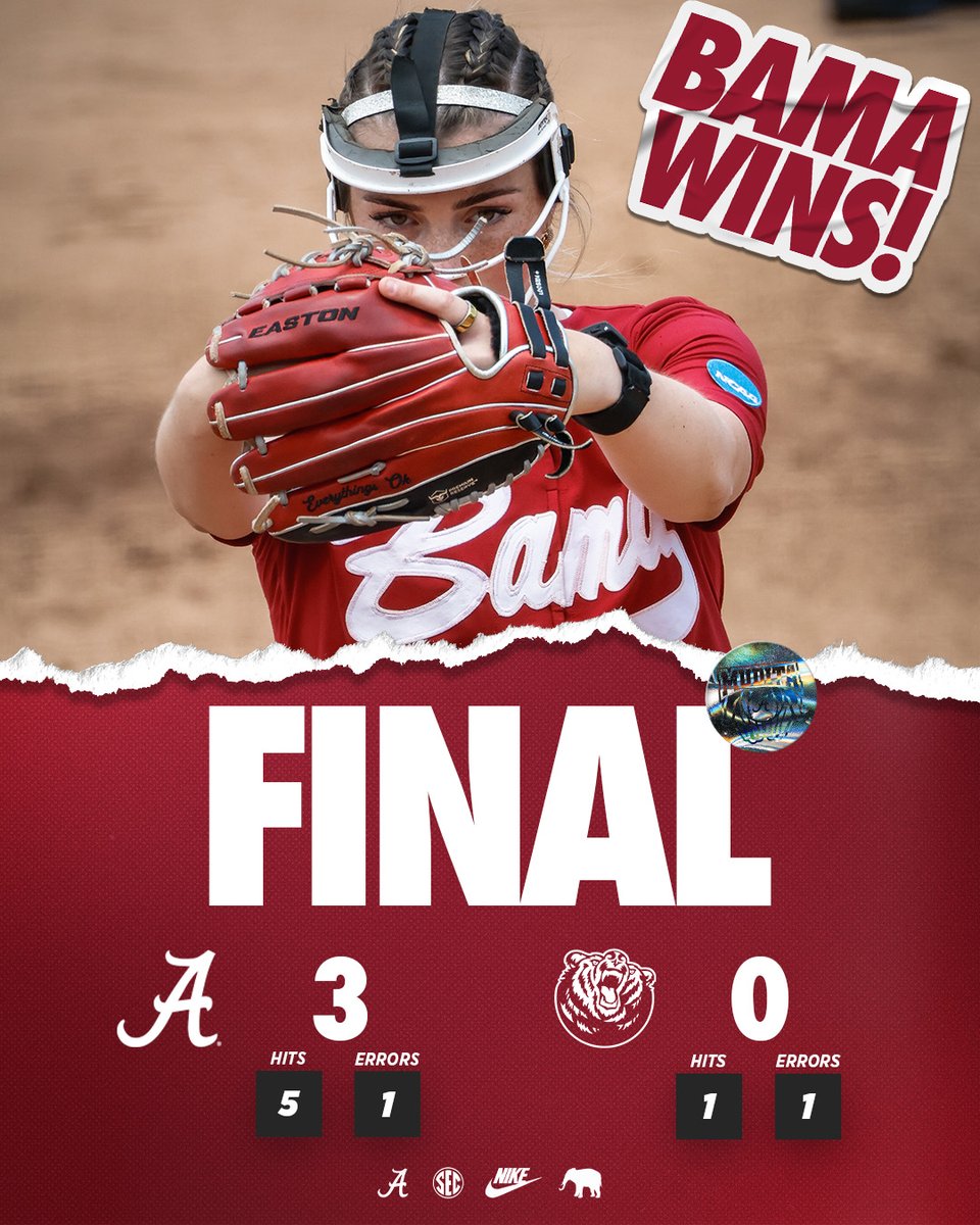 Alabama Softball tweet media