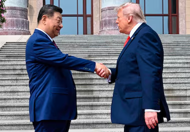 hugoalbuquerque's tweet photo. O que é a tal Armadilha de Tucídides que Xi mencionou para Trump? Basicamente, ele quis dizer que a China é uma potência ascendente e os EUA uma decadente - e que os dois países devem evitar uma guerra nesse processo. Isso vem da obra do cientista político Graham Allison (1/10). https://t.co/lOcckvTnVg