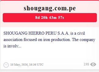 chum1ng0's tweet photo. 🔴🇵🇪El grupo de ransomware LockBit publica:

A Shougang Hierro Perú S.A.A en su sitio DarkWeb, es la principal empresa minera productora de hierro en el Perú.

🔗https://t.co/pDPmGMxncD

#Peru #DarkWeb #Lockbit #ciberataque #ciberseguridad #ransomware #Lima https://t.co/RnZ29ao9fG