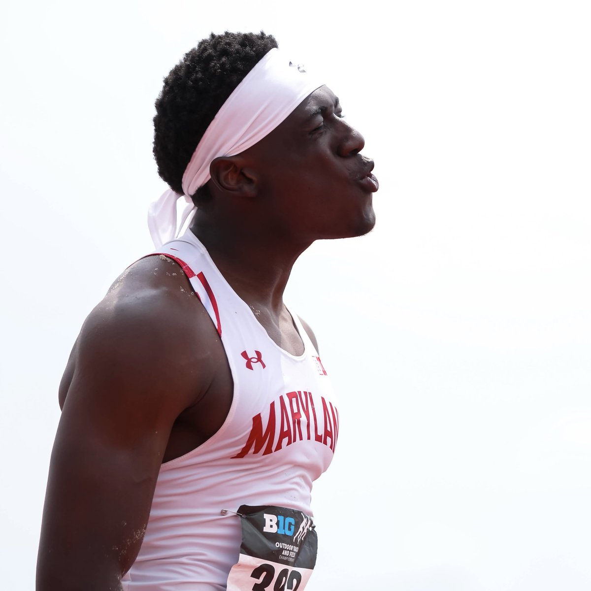 MarylandTrack's tweet photo. Tied the eighth all-time program mark and qualified for the Big Ten Championships 110-meter hurdles finals 🤷‍♂️

Just another day at the office for Justin DeVaughn https://t.co/ipfjpPXaE5