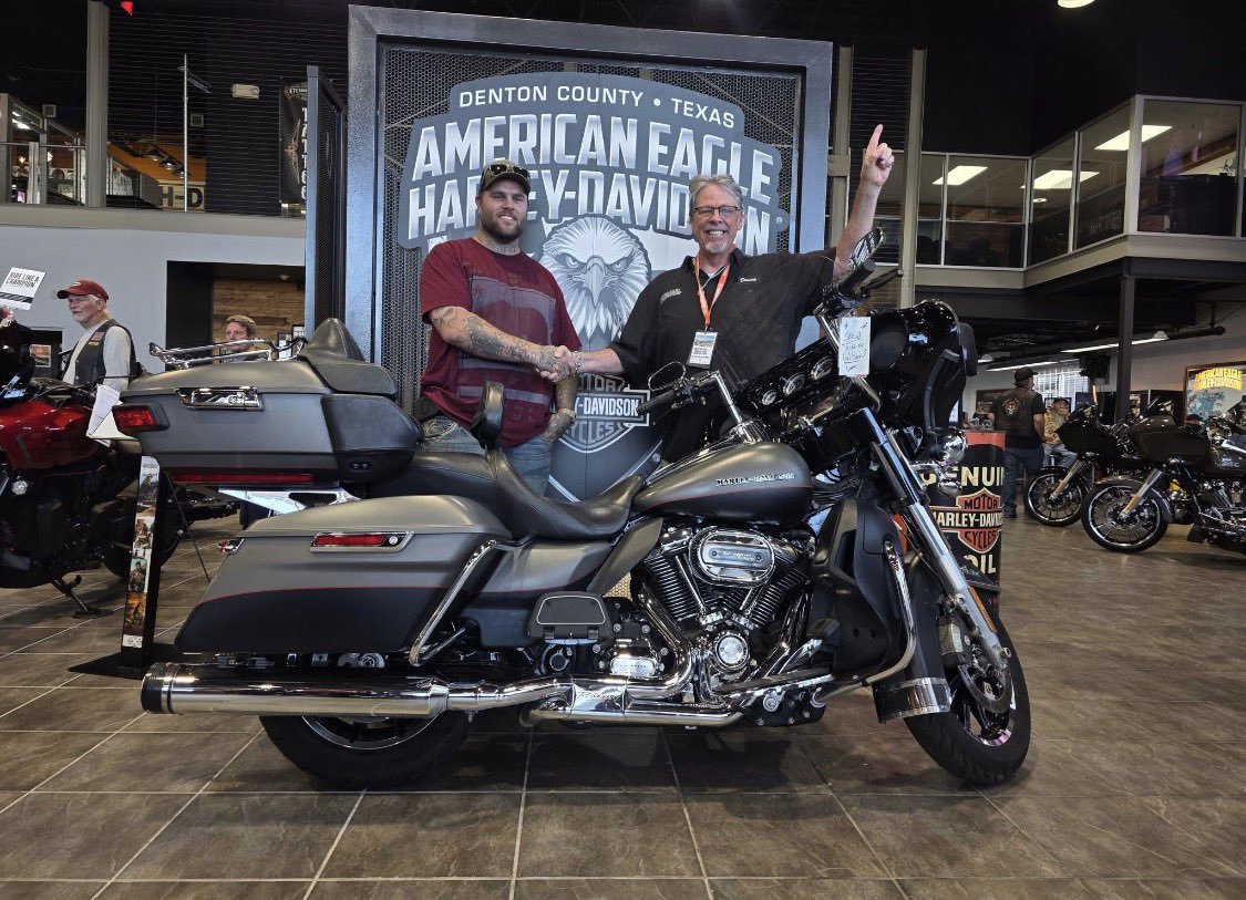 American Eagle Harley-Davidson tweet media