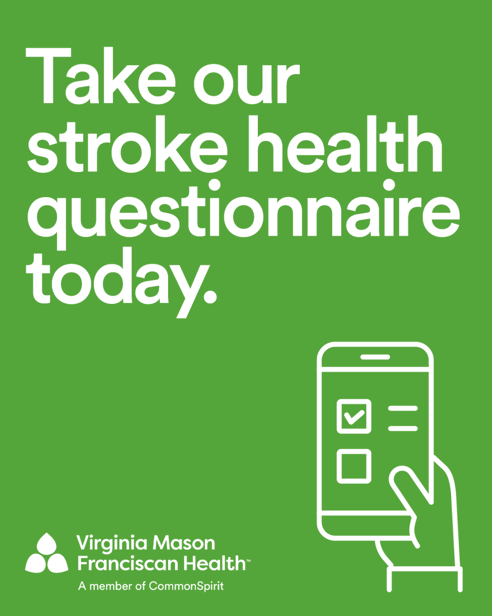 VMFHealth's tweet photo. May is Stroke Awareness Month. Do you know your personal risk for stroke?

Take your stroke health questionnaire: https://t.co/3UHwWmw1J3 https://t.co/CJuYt7vx76