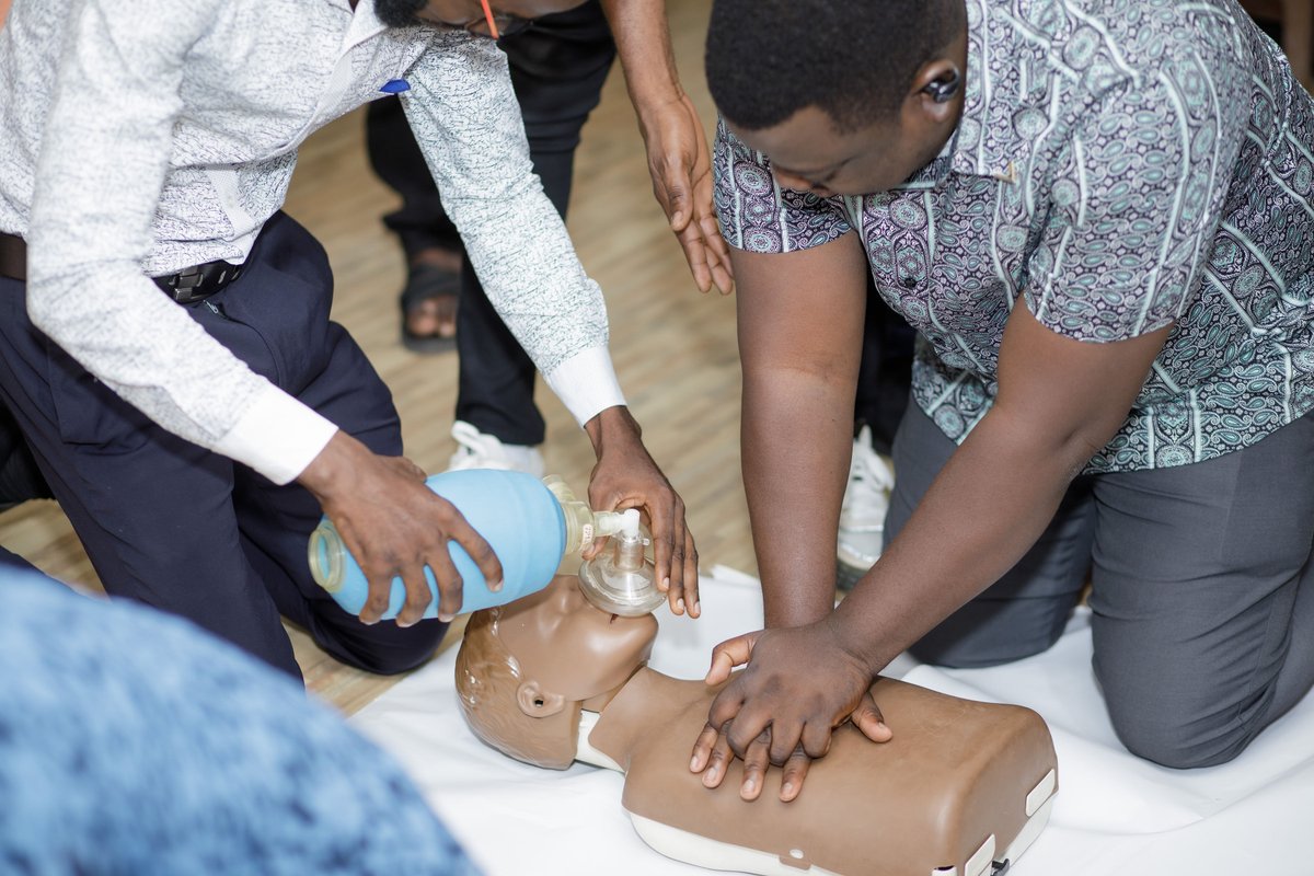 caecfoundation's tweet photo. A heartfelt thank you to everyone who attended our 1st Emergency Preparedness &amp; Safe Referrals training session🇬🇭🚑🇬🇭💙 

Thank you for choosing to be part of this mission to promote timely intervention, safe referrals, and better patient outcomes across Ghana. ✨🤝🇬🇭 https://t.co/6J6GhF1Tj0