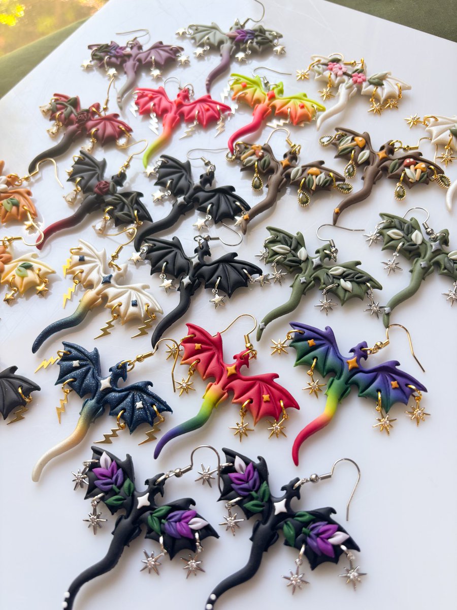 aimee makes earrings • tweet media