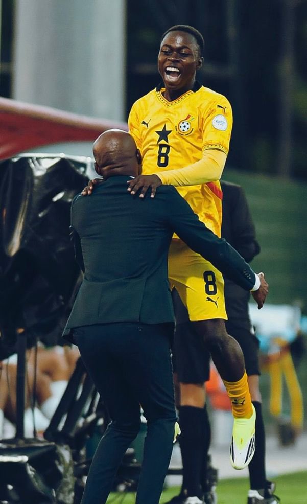 kassalumni's tweet photo. Congratulations to Eric Adu Gyamfi (Baggio), Class of 2024 on being named as the "Man of the Match" in Ghana's recent game against Algeria in the ongoing Africa U-17 Nations Championship in Morocco(FT: 2:2)β½ππ #Disciples #NoSize #fyp #viral #trend https://t.co/nwaUtGmZ9f