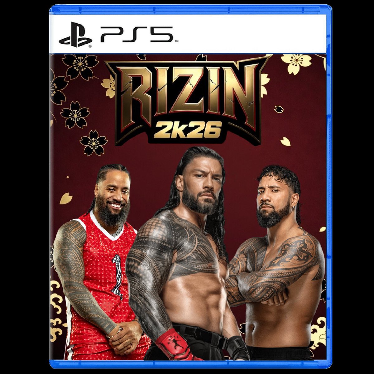 RIZIN_WC's tweet photo. INTRODUCING THE RIZIN 2k26 VIDEO GAME COVERS!

Your main cover star on the main edition of the game… XAVIER REYES!

On the VIP edition…. TAXION REIGNS!

And on the bloodline edition… JIMMY MANU, TAXION REIGNS, AND JEY MANU! https://t.co/72GSeCeN1H
