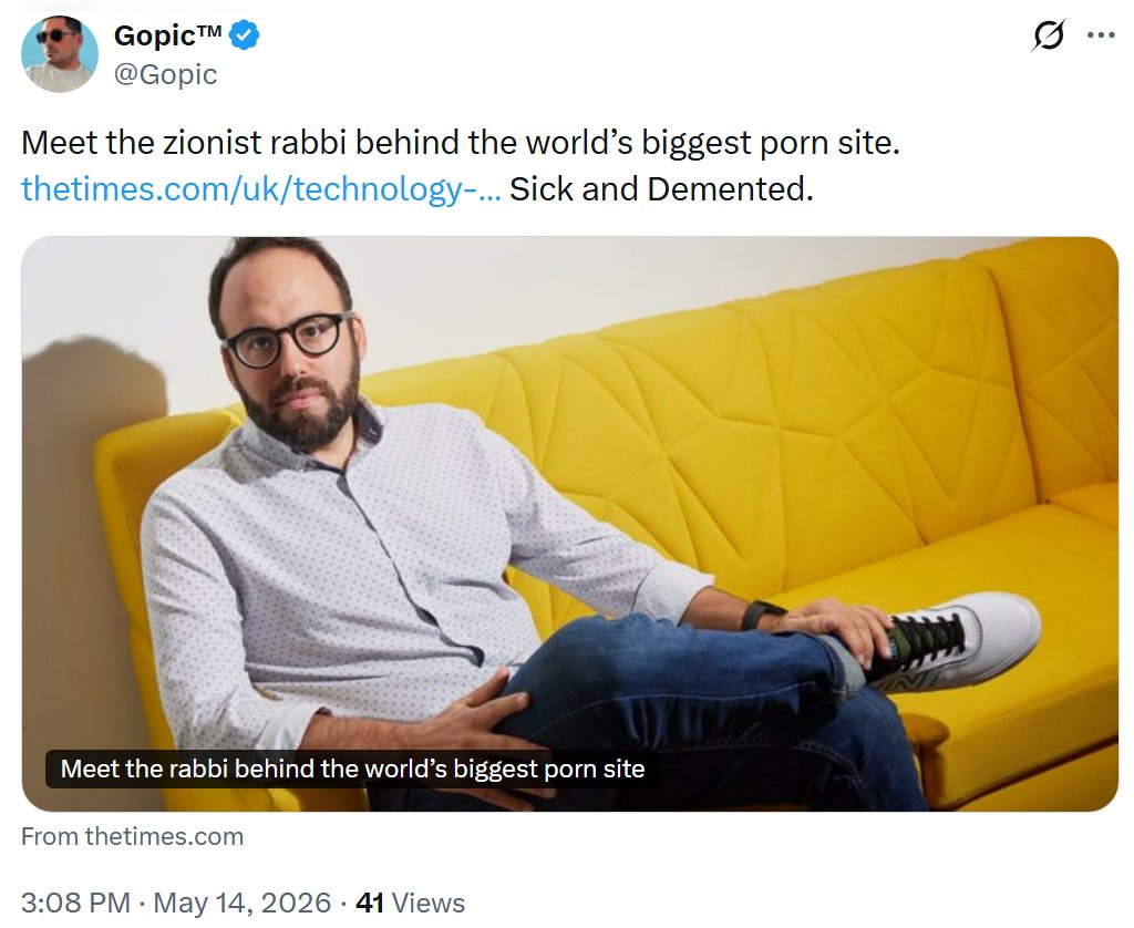 GGreeneJr_Th's tweet photo. 2/Because Critics reveal the DETRIMENTAL role of CRIMINAL zionists in our State, but porn, pedophilia, drug-sex-child trafficking &amp; molesting are zion's one of the most profitable businesses/blackmailing..
https://t.co/E7Dr8V2U5S
-https://t.co/q9Bjo1plhV
https://t.co/03xkZugluD https://t.co/f90ostfhCI