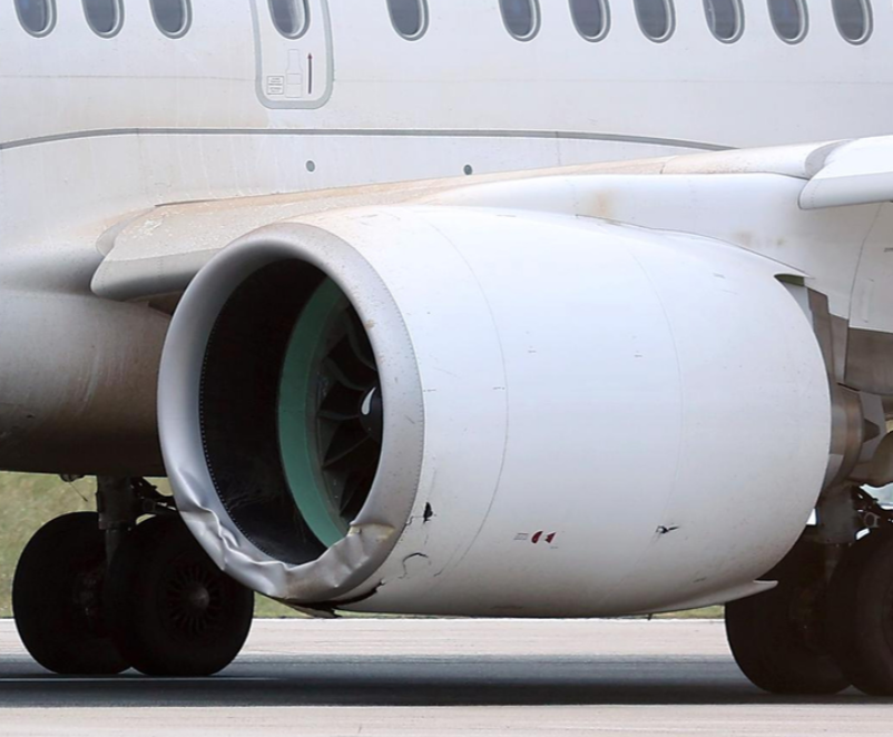 fl360aero's tweet photo. A Croatia Airlines Airbus A220-300 aircraft (9A-CAN)  bound for Frankfurt via Flight OU412, veered off the runway during a rejected take-off at Split Airport of Croatia, and came to a halt in a grassy area next to the runway.  

The aircraft, that reached a maximum speed of 131 knots, sustained damage, but 132 passengers and crew onboard are safe, with no injuries. 

The aircraft hit a marker board and runway edge lights as aviation authorities started investigating the incident.

#aircraft