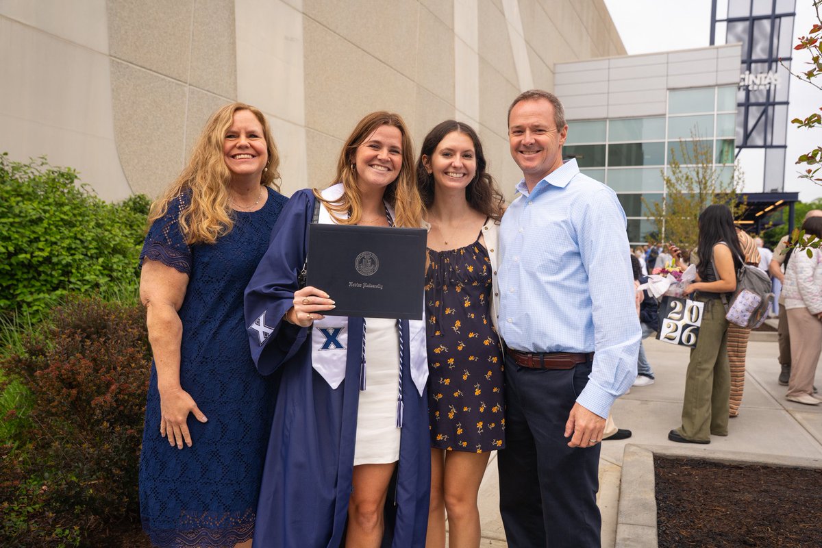 XavierWBB's tweet photo. Another one for the Class of 2026‼️
Congratulations Emma 🎓⚔️
#mindonMARCH | #LetsGoX https://t.co/Z5w4YYO713