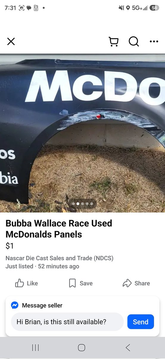 DH34Fan's tweet photo. The @BreakthroughT1D gala in South Carolina is happening in Greenville tonight for #Type1Diabetes and there are some awesome @nascar items available to bid on.  Please retweet and sign up to bid https://t.co/f9Eb8yBFMN

@chasebriscoe @BubbaWallace  @riskybrisky5  @DavidRagan @Blaney @keselowski @Chris_Buescher @RyanPreece_ @ToddGilliland_ @JoeGibbsRacing @23XIRacing @Team_FRM @Erik_Jones @ToyotaRacingUSA @DavidWilsonTRD