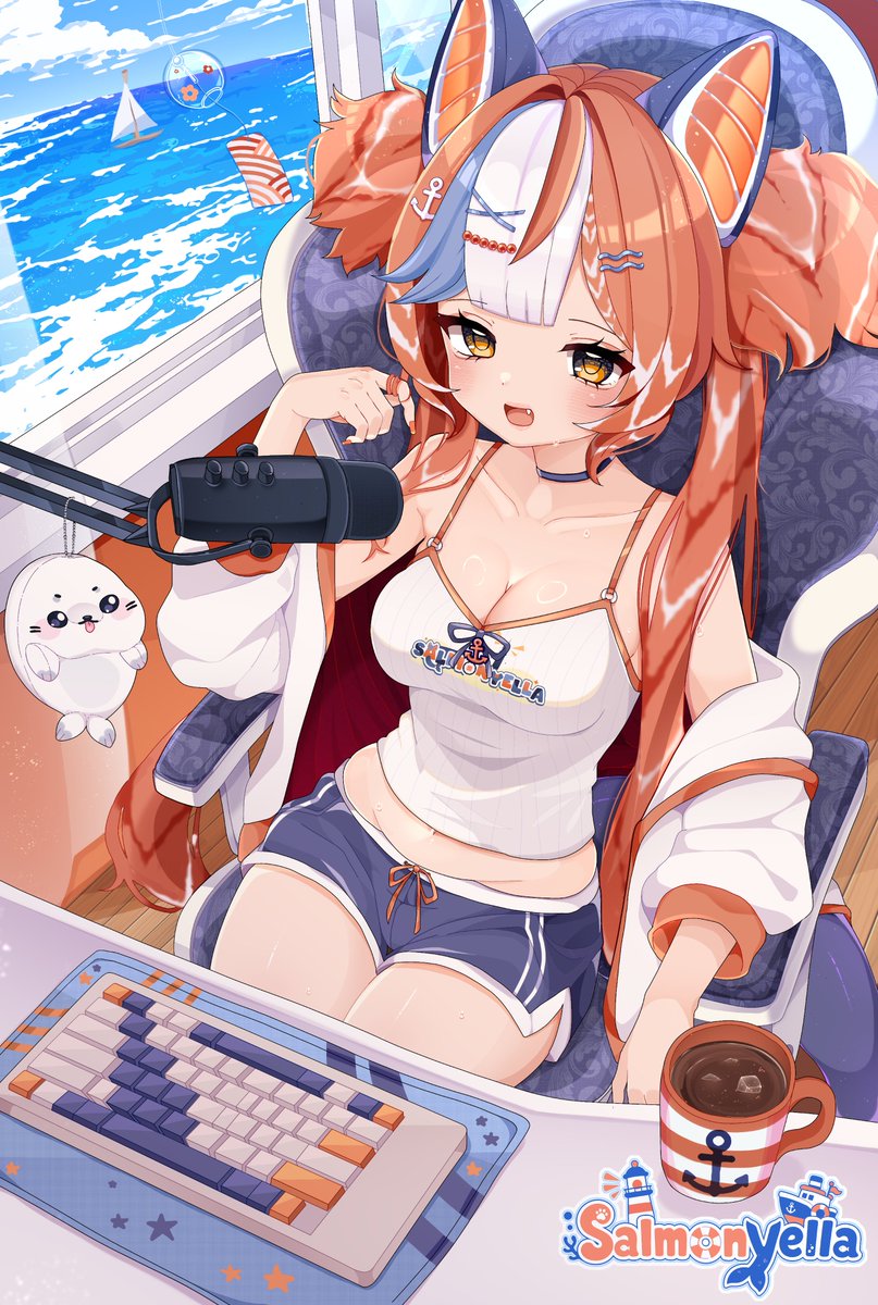 Salmonyella 🔞 cute girl drawer tweet media