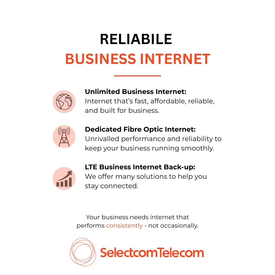 selectcom's tweet photo. Reliable infrastructure is more than fast internet.

It’s stable connectivity. Seamless communication. Scalable solutions. Proactive support.

#SelectcomTelecom #BusinessInfrastructure #EnterpriseConnectivity #NetworkReliability #Webex #BusinessTechnology #DigitalTransformation https://t.co/bzB8bqxrg7