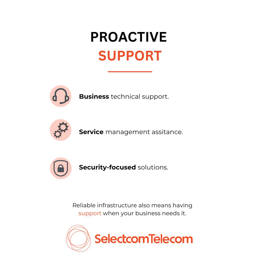 selectcom's tweet photo. Reliable infrastructure is more than fast internet.

It’s stable connectivity. Seamless communication. Scalable solutions. Proactive support.

#SelectcomTelecom #BusinessInfrastructure #EnterpriseConnectivity #NetworkReliability #Webex #BusinessTechnology #DigitalTransformation https://t.co/bzB8bqxrg7
