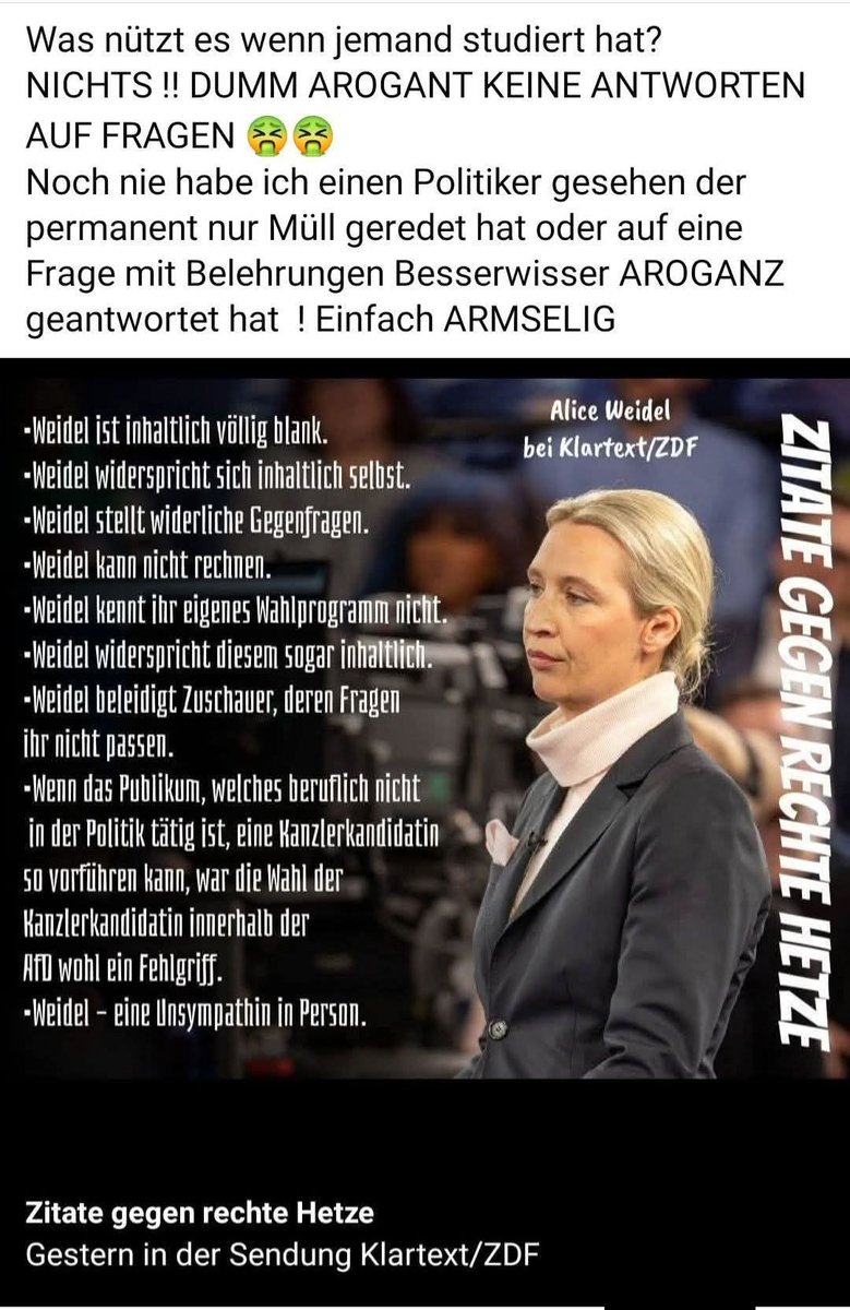 roland15413's tweet photo. !!! BITTE UNBEDINGT TEILEN !!!

#afd #noafd #AfDzerstörtDeutschland
#rente #Remigration

https://t.co/Z9d8UZIaUP https://t.co/uqDrjeOY6y