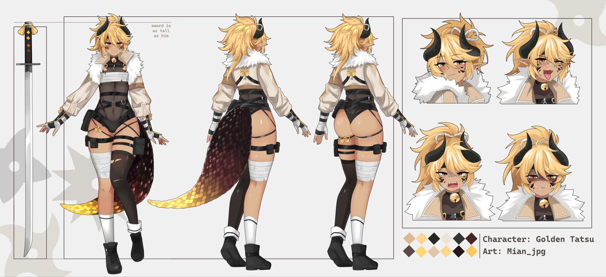 GoldenTatsu 🐉⚡️Ninja Vtuber tweet media