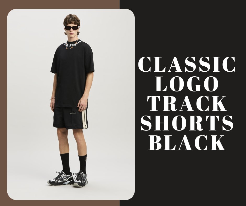 Clean, minimal, built for movement. Classic Logo Track Shorts in