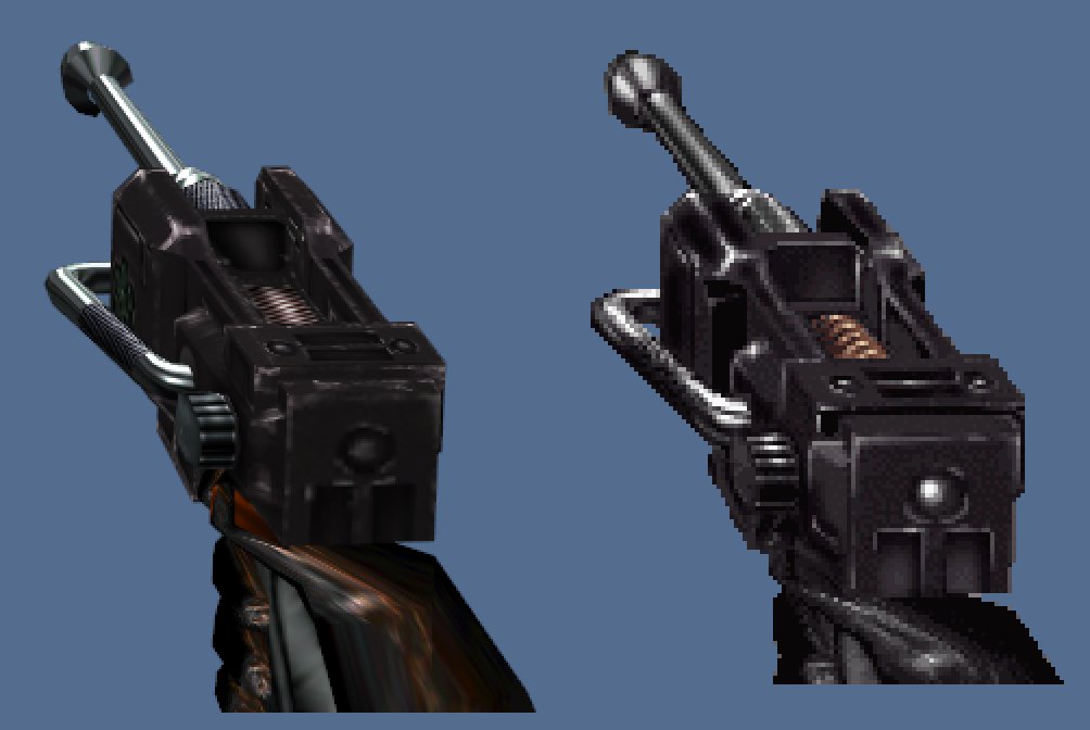 SuperUltra64's tweet photo. TFC Railgun repaint/ reimagining 

In a different world, this thing probably would have been the gmod toolgun I think https://t.co/iGfkJ2105x