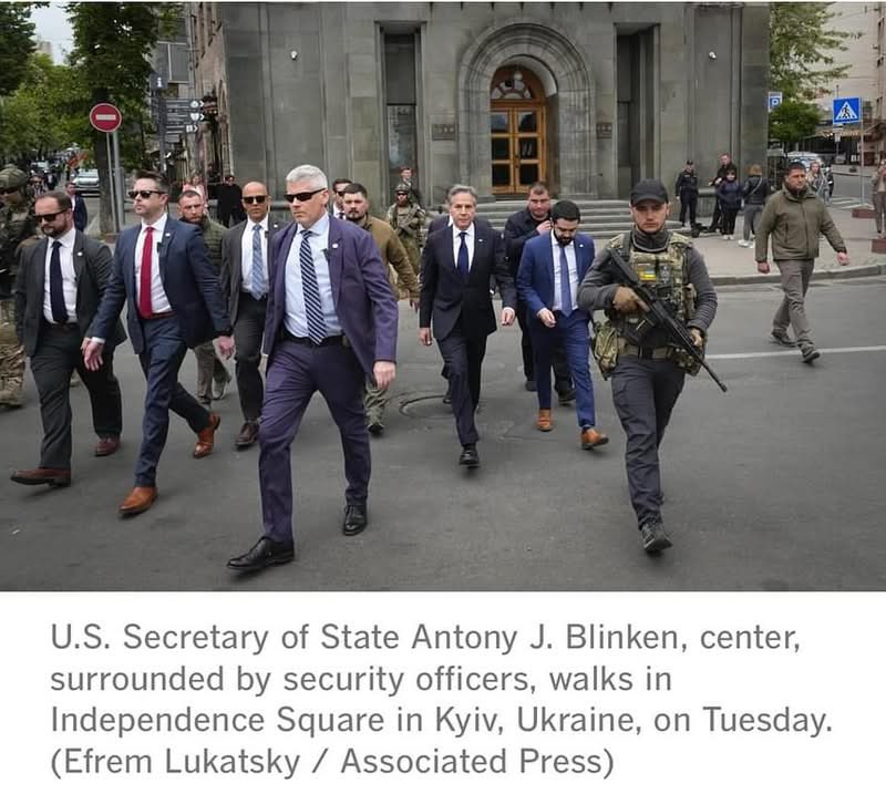 Sam_Green_DC's tweet photo. Two years ago, I stepped off a train in Przemyśl with Secretary Blinken after 10 days in Kyiv and the surrounding area.

At the time, Congress had recently passed a Ukraine supplemental and the United States was still firmly on the right side of history.

A lot has changed in two years.

But one thing is clearer than ever: Ukraine is not a burden on the free world. It is one of its strongest defenders. It has stood in the breach against the idea that borders can be changed by force.

Today I’m thinking about the people I met there, and the extraordinary resilience of a country that has sacrificed so much to remain free.

#StandWithUkraine