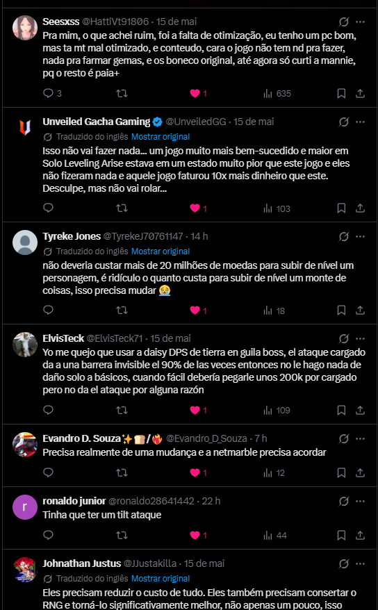 7DSOriginBrasil's tweet photo. 🗣️ CHECK DE CAMPO: O PESO DA COMUNIDADE

A resposta ao nosso chamado foi massiva. Lemos cada relato e já estamos mapeando os pontos críticos, desde a otimização que está derrubando os jogadores do Mobile, até a escassez irreal de Fragmentos Estelares e a economia punitiva de craft.

🔗 O plantão da staff e será segue compilando tudo no nosso Discord. Cola lá para somar na discussão: (Link na Bio).

📋 PRÓXIMO PASSO: FOCO EM SOLUÇÕES
Nós vamos montar um dossiê completo e organizado com todos esses dados para fazer a nossa cobrança à Netmarble. Mas agora precisamos ir além do reporte de bugs. Queremos as suas melhores ideias para salvar o estado do jogo, exemplos:

• O que precisa mudar urgente no farm diário e no drop dos chefes?
• Como ajustar a economia de ouro e o custo de upgrade de personagens?
• Quais funções de Qualidade de Vida (QoL) e mecânicas salvariam a sua gameplay?

🎯 CONTINUE O MOVIMENTO
Deixe o RT e o Like na postagem original para essa frente continuar ganhando tração. Responda lá com as suas sugestões de melhoria. Quanto mais volume e dados estruturados tivermos, mais peso o servidor terá nessa cobrança.

🧭 O Portal 7DSO Brasil segue organizando a base para que a nossa voz não seja ignorada.

#7DSO #7DBR #Feedback #Netmarble #NanatsuNoTaizai #GamingCommunity #Gacha #RPG #7DSOrigin
