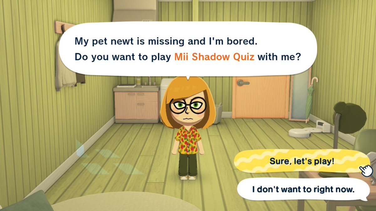 lozhker's tweet photo. are you saying miis might lose their pets? 😭😭😭 https://t.co/ntHD5swLh0