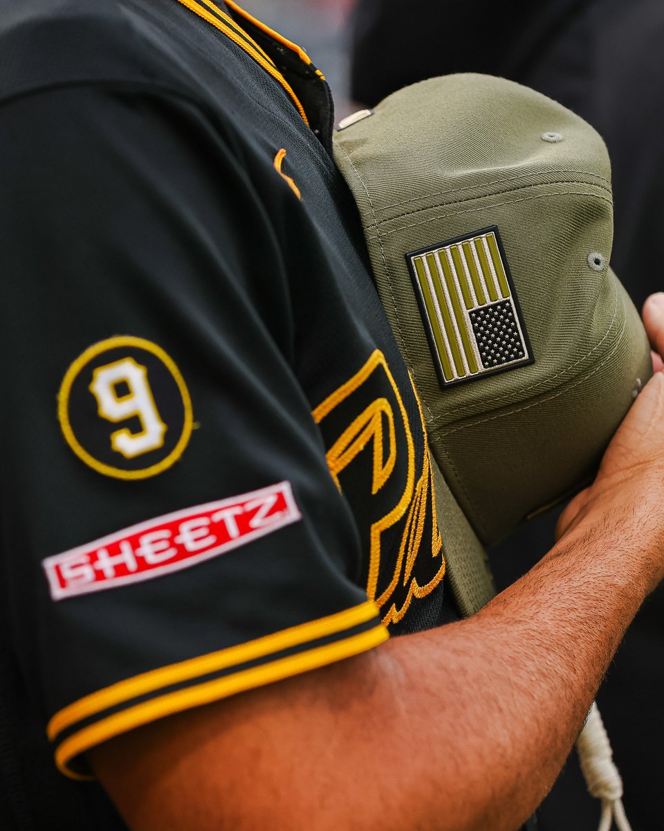 Pirates's tweet photo. Armed Forces Day at the ballpark. 🇺🇸 https://t.co/QNKvowS9so