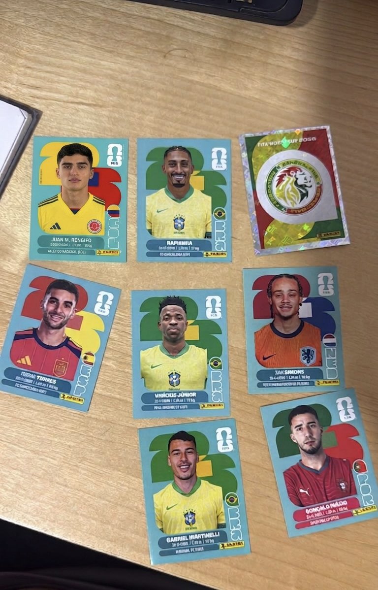 mateopvi's tweet photo. Ya me salió la lámina de Rengifo del álbum del mundial. https://t.co/nkQeNCMwAY