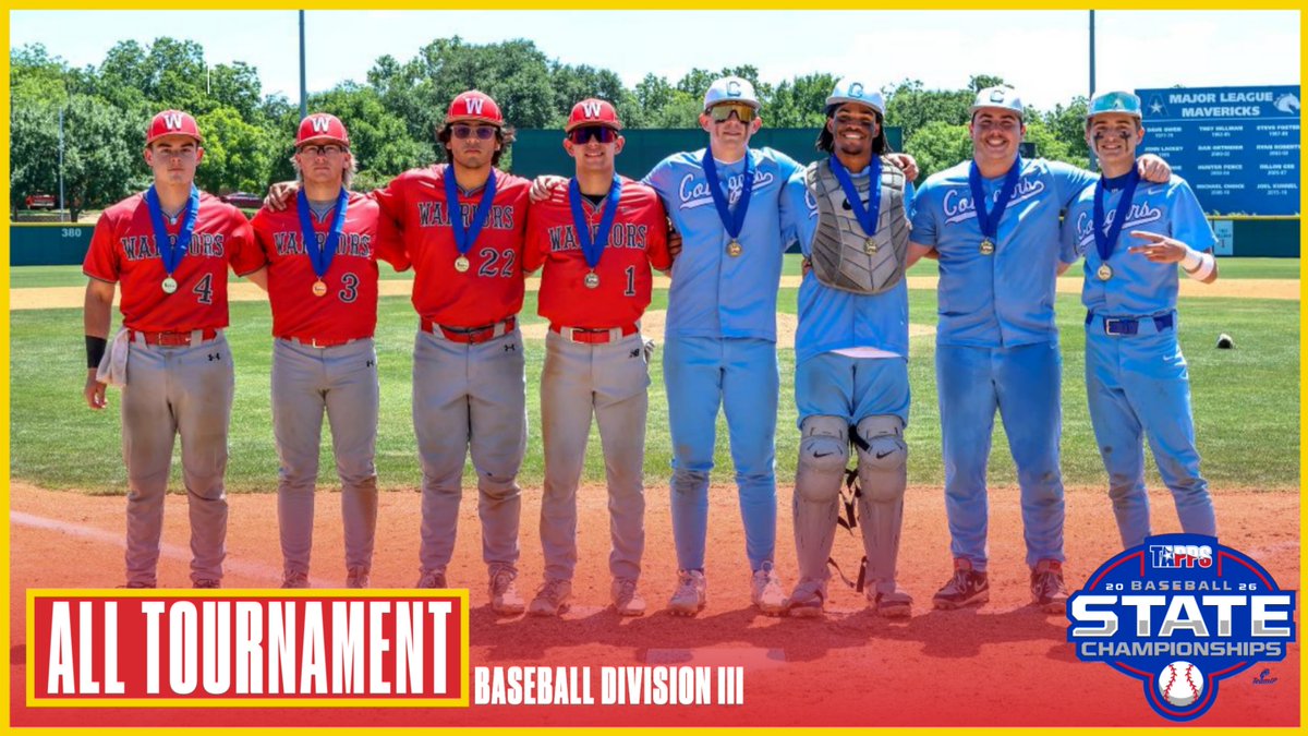TAPPSBaseball's tweet photo. Your #TAPPSbaseball 2026 Division III All Tournament Team: https://t.co/kIVYsxhY1K