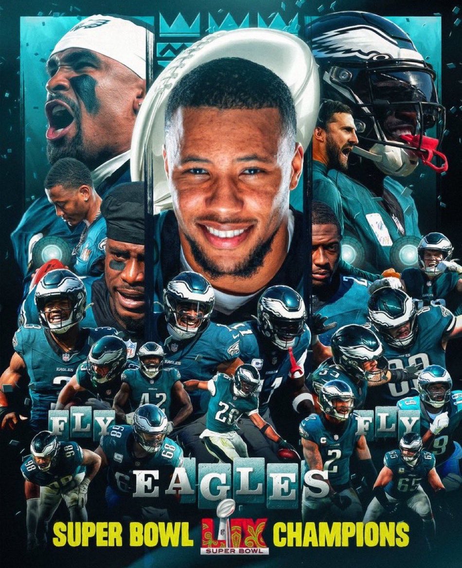 Quay L.Jones🦅 #FlyEaglesFly SBLIX CHAMPIONS!! tweet media