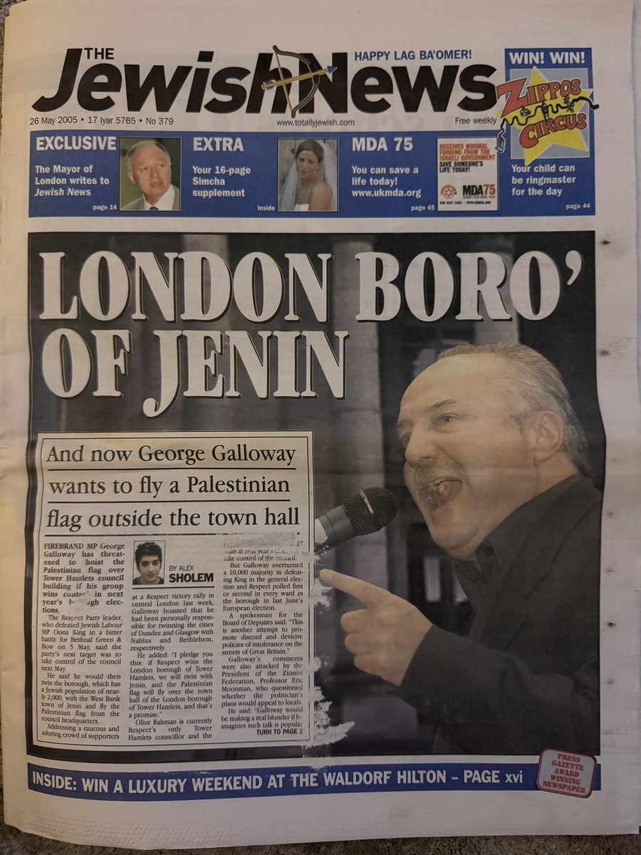 JoiceGlobal's tweet photo. 21 years to the week and the UK still has the same problems 

@JewishNewsUK https://t.co/tiViu07tyL