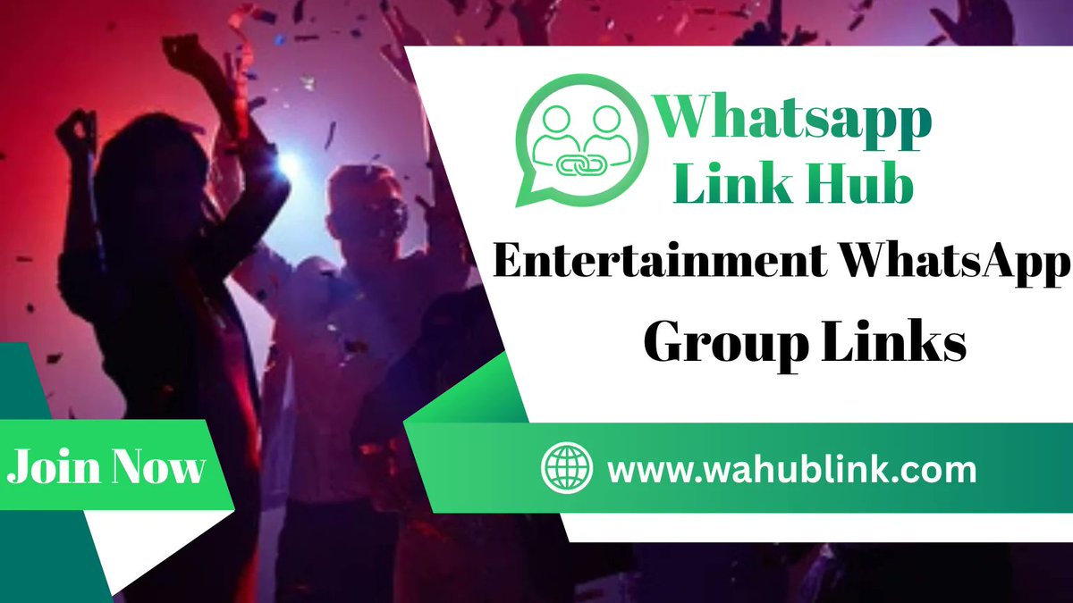wahublink's tweet photo. Entertainment WhatsApp Group Links 🎬🔥

Join active groups

👉 https://t.co/xgHn5MQGDm

✔️ Active groups
✔️ Daily updates
✔️ Fun &amp; viral content
💬 Enjoy memes, videos &amp; chats
#entertainment #whatsapp #grouplinks #wahublink #trending #joinnow #memes #fun #viral https://t.co/Ttwdpjjvzt