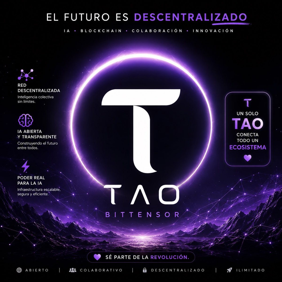 CriptoAIarg's tweet photo. $TAO - Si estas dentro del proyecto comparte 🙌

—————-

$TAO - If you are within the project share 🙌 https://t.co/P4aube2WNz