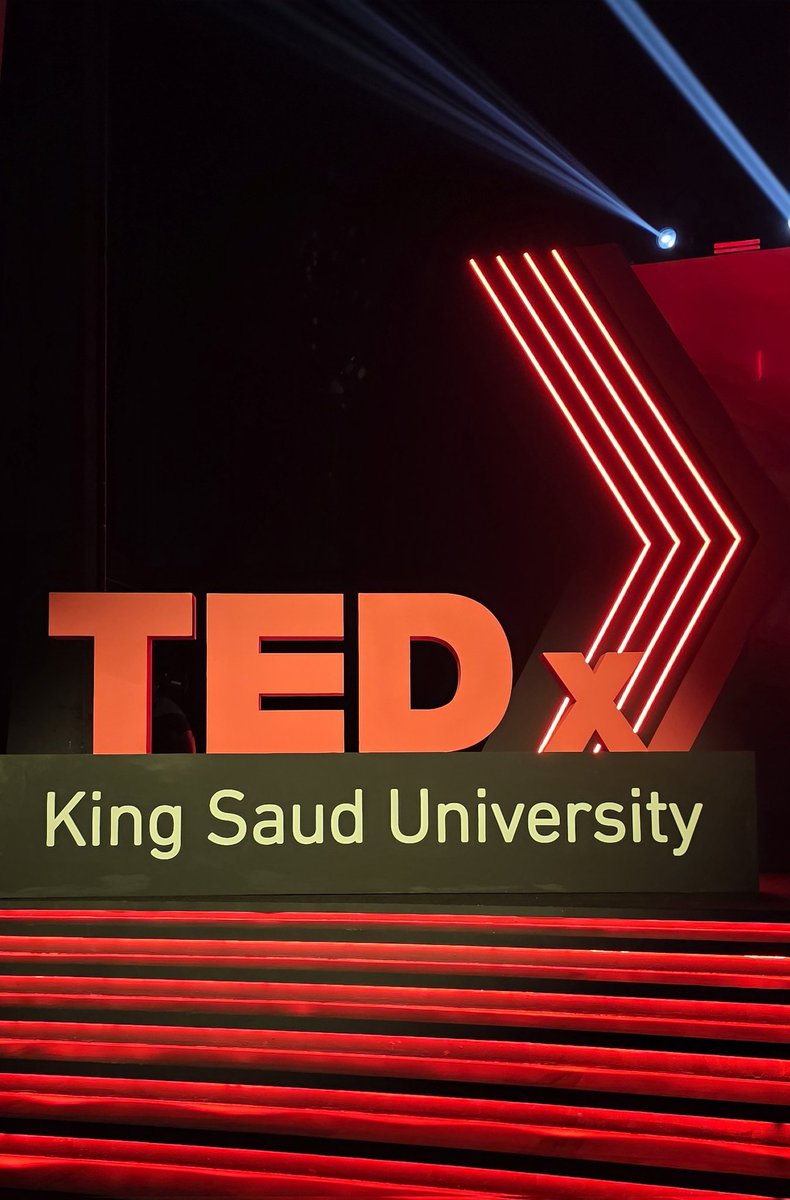 12Daeyah's tweet photo. TEDx KSU ❤️

#لحظة_تحول 
#TEDxKSU https://t.co/5ps1YWH8zE