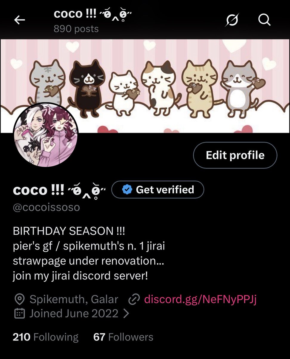 coco !!! ˶o̴̶̷᷄‸o̴̶̷̥᷅˶ tweet media