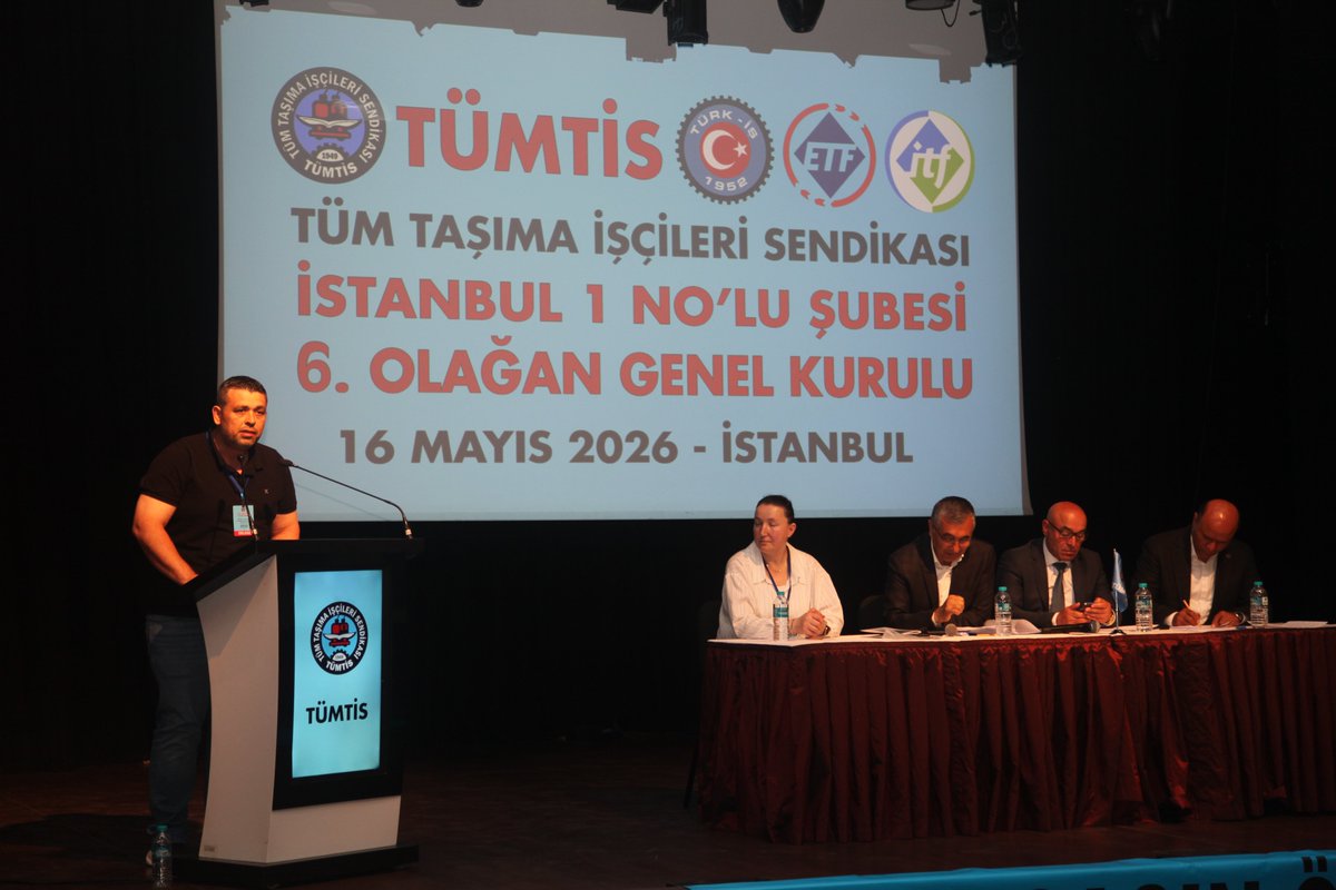 tumtis_sendika's tweet photo. İstanbul 1 No’lu Şube Başkanımız Ersin Türkmen açılış konuşmasını yaptı. Türkmen konuşmasında genel gündeme değindi, geçmiş ve yeni döneme ilişkin değerlendirmeler yaptı.

Genel Başkanımız Kenan Öztürk gündem konuşmasında, genel durum, çalışma yaşamı gündemi ve sendikamızın gündemine ilişkin değerlendirmelerde bulundu.