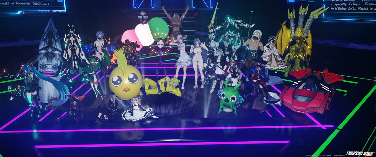 PSO2 NGS Ship2 雨宮ブリッジRX-8ムスカ大佐 tweet media