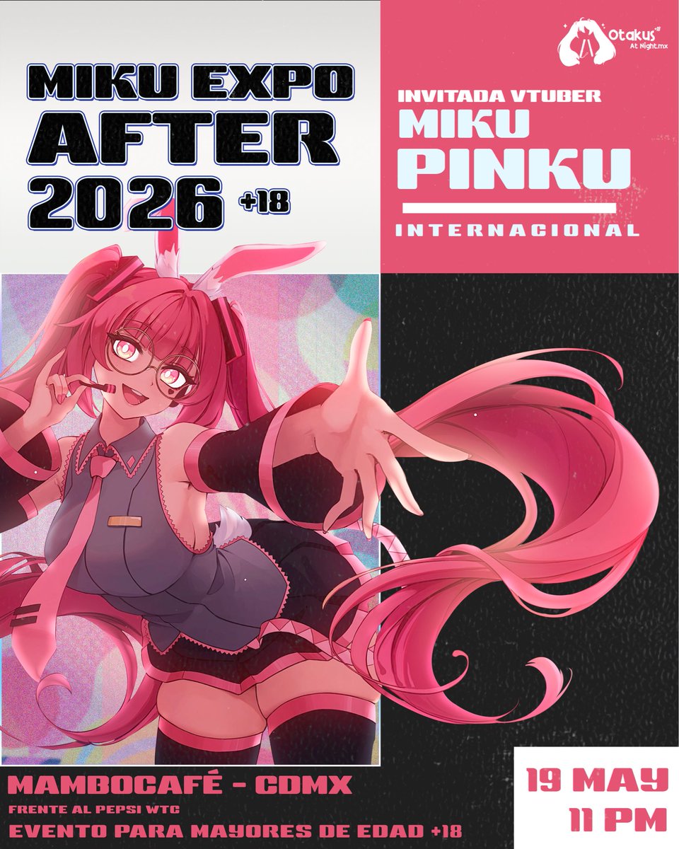 Miku Pinku 🐰🌸 EN MÉXICO 🇲🇽 tweet media