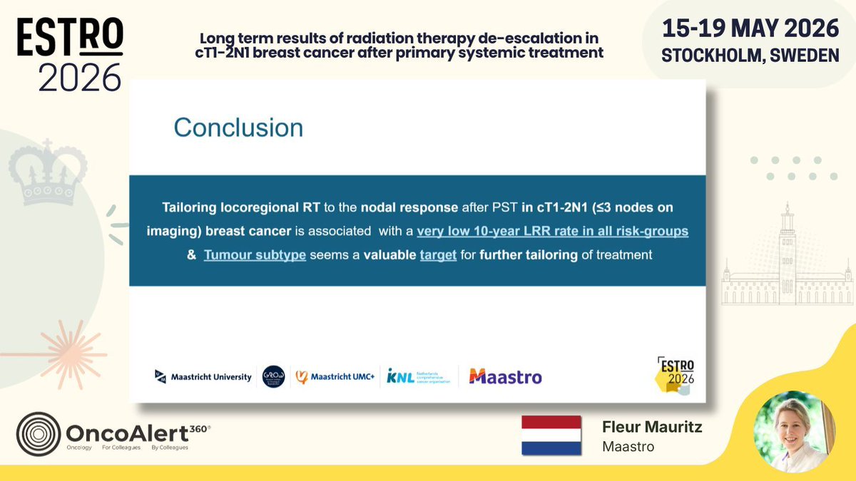 OncoAlert tweet media